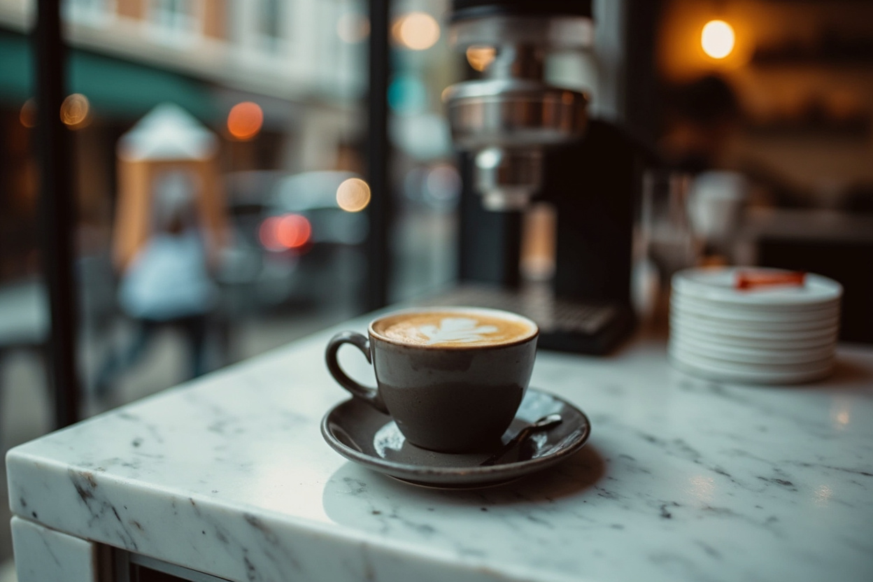 Lion & Fresh Press, café in Brighouse, Richmond BC