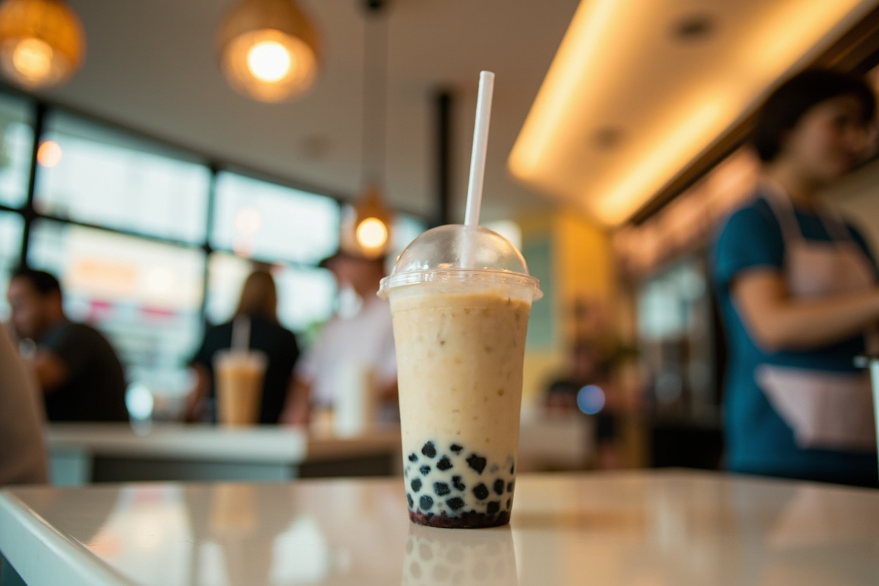 Lovin Tea, bubble tea shop in Golden Village, Richmond BC