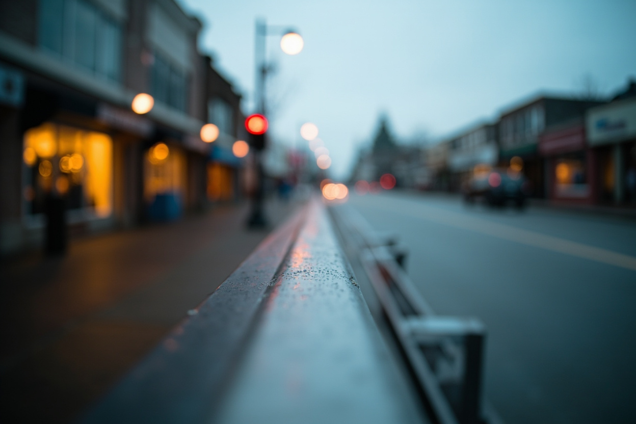 Brighouse street scene in Richmond BC