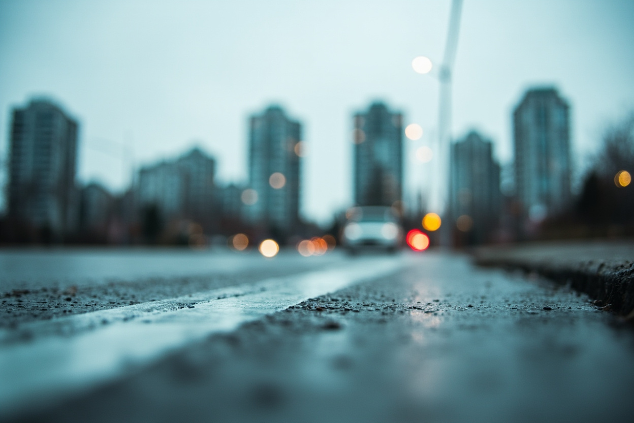 City Centre street scene in Richmond BC