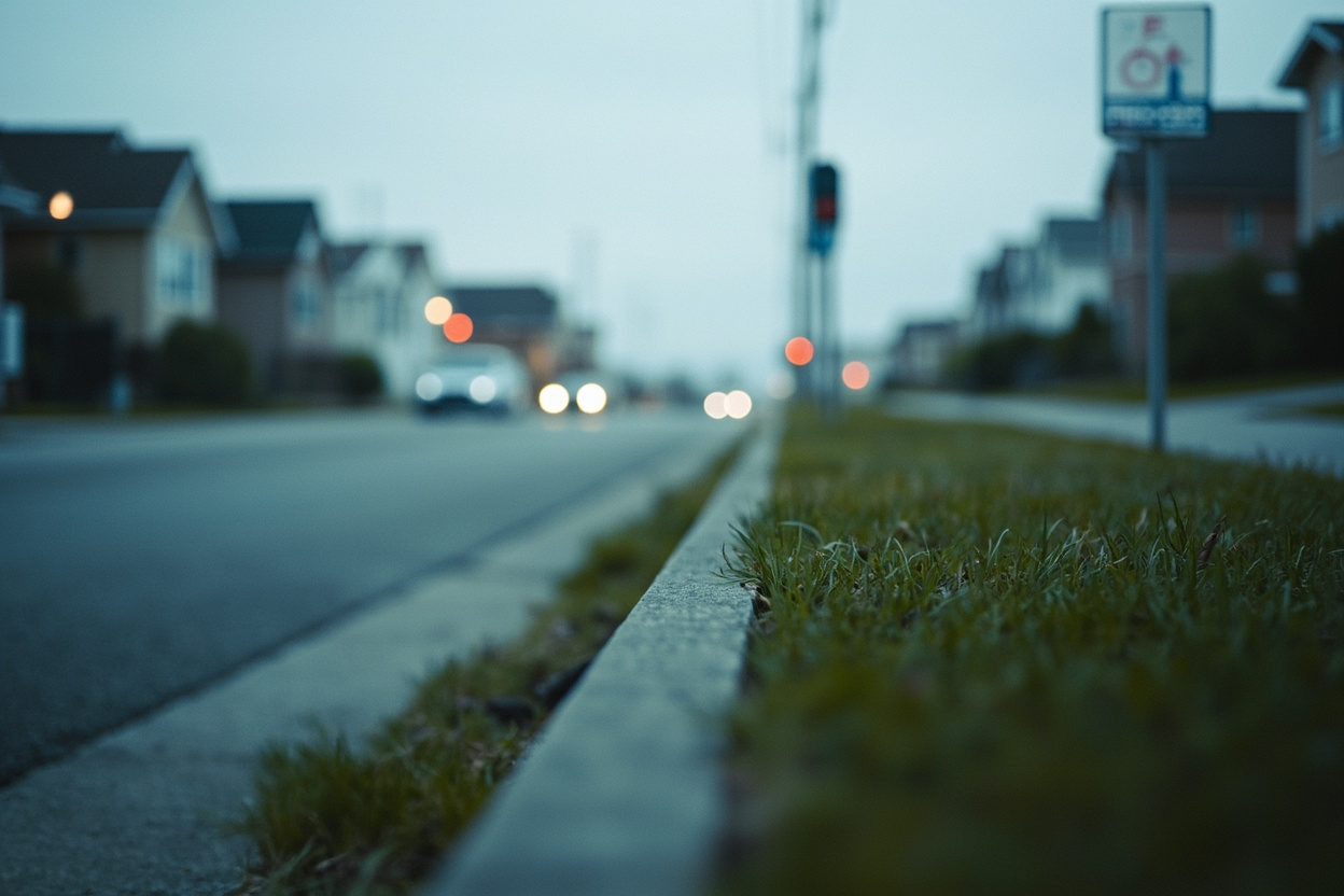 McLennan street scene in Richmond BC