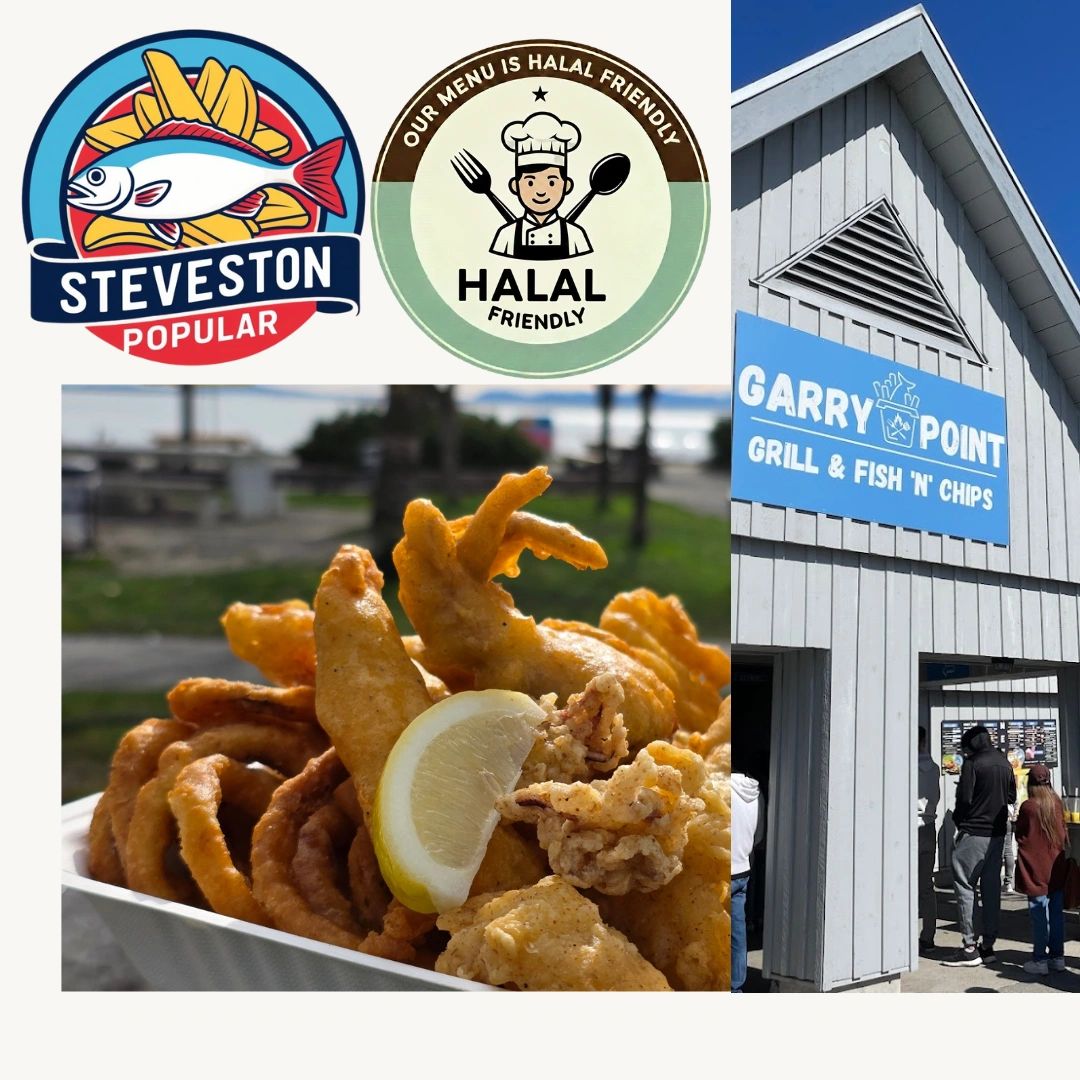 Garry Point Grill & Fish 'N' Chips, takeout restaurant in Steveston, Richmond BC