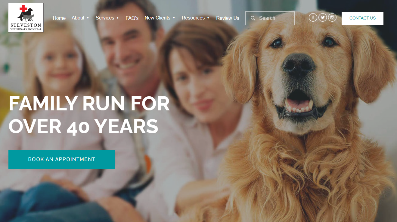 Steveston Veterinary Hospital, veterinary clinic in Broadmoor, Richmond BC